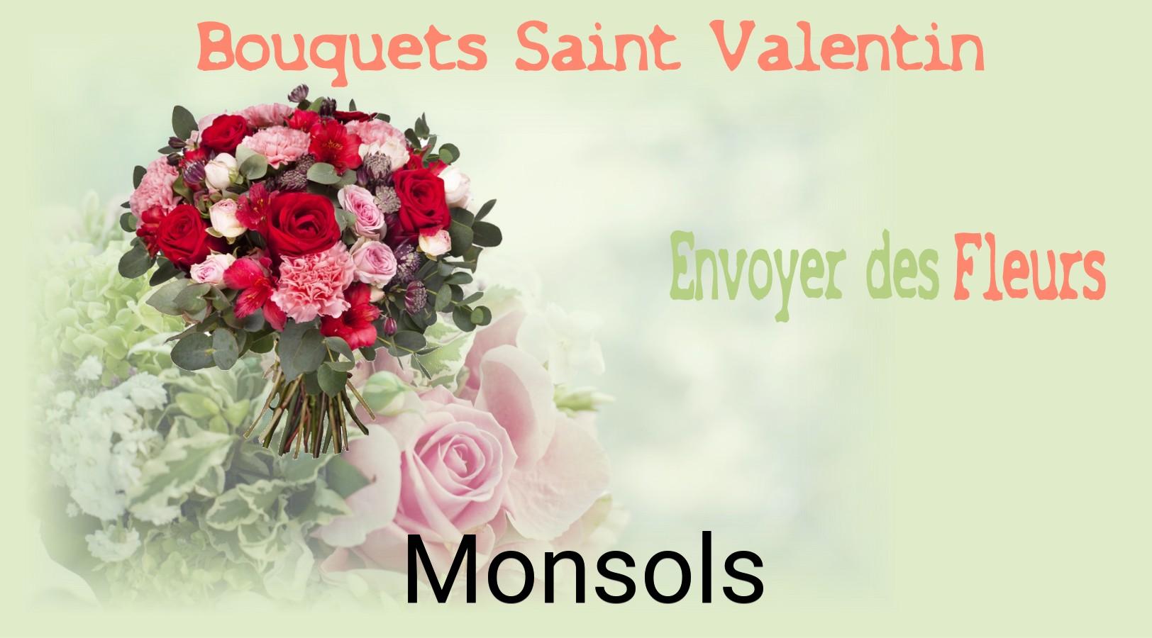 Roses de Saint-Valentin livrées à Monsols